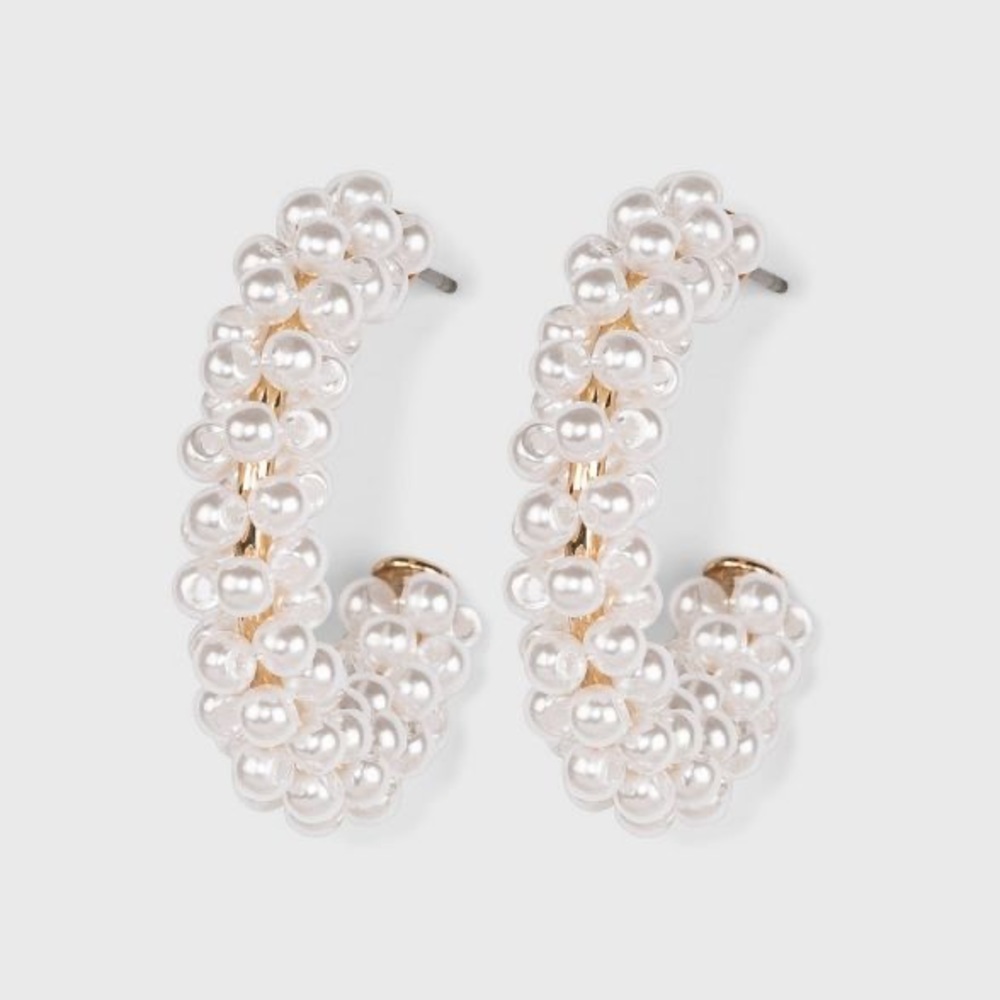 Baublebar Sugarfix pearl earrings - Picture 2 of 2